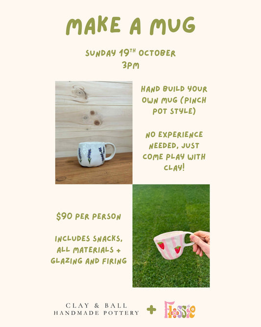 WORKSHOP - SUNDAY 19TH OCTOBER